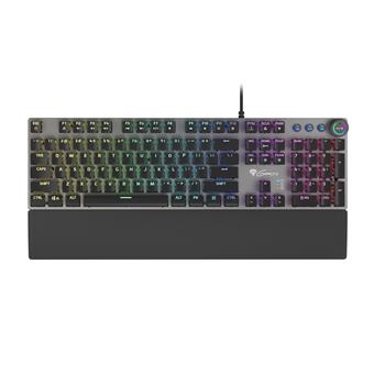 Genesis herní mechanická klávesnice THOR 380/RGB/Outemu Blue/Drátová USB/US layout/Černá