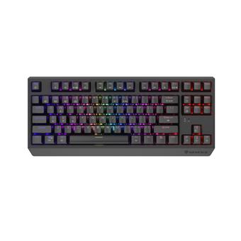 GENESIS herní klávesnice THOR 230/TKL/RGB/Outemu Silent Lemon/Bezdrátová USB + Bluetooth/US layout/Č
