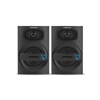 Natec reproduktory COUGAR/Stereo/6W/Černá