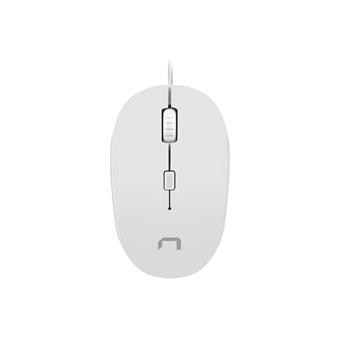 Natec optická myš SPARROW 1200 DPI, bílá