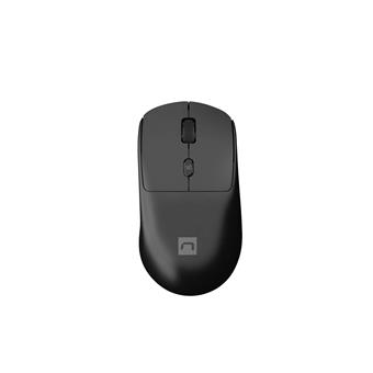 Laserová bezdrátová myš Natec HAWK 2/Kancelářská/Laserová/3 200 DPI/Bezdrátové USB/Černá