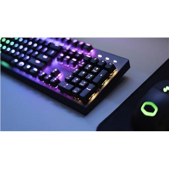 COOLER MASTER CK350 RGB mechanická klávesnice US layout OUTEMU RED