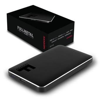 AXAGON EE25-F6B, USB3.0 - SATA 6G 2.5" FULLMETAL externí box, černý