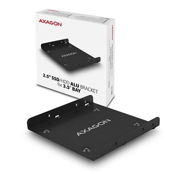 AXAGON RHD-125, hliníkový rámeček pro 1x 2.5" HDD/SSD do 3.5" pozice