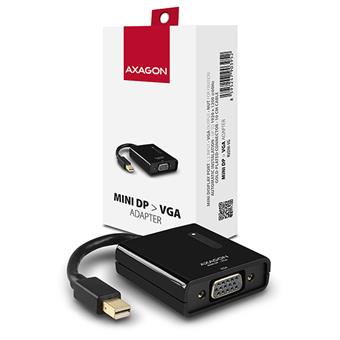 AXAGON RVDM-VG, Mini DisplayPort -> VGA redukce / adaptér, FullHD, 1920*1200