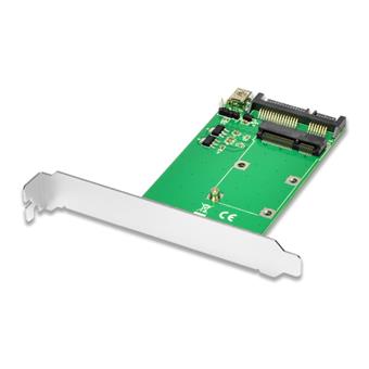 AXAGON RSS-MSD, SATA - mSATA SSD interní 2.5" SATA 22pin adaptér