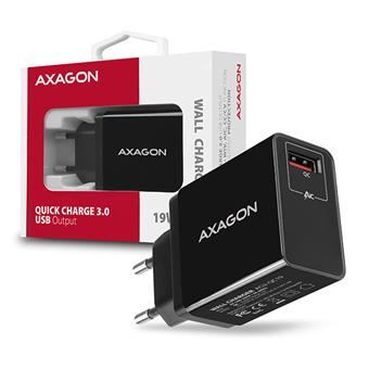AXAGON ACU-QC19, QUICK nabíječka do sítě, 1x port QC3.0/AFC/FCP/SMART, 19W