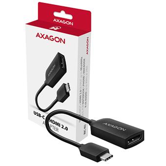AXAGON RVC-HI2, USB-C -> HDMI 2.0 redukce / adaptér, 4K/60Hz