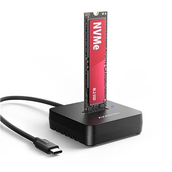 AXAGON ADSA-M2C11L, USB-C 10Gbps dokovacia stanica pre 1× M.2 NVMe SSD