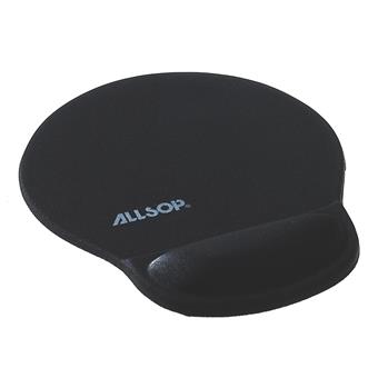 Allsop Gélová podložka pod myš čierna, 20mm podpora zápästia