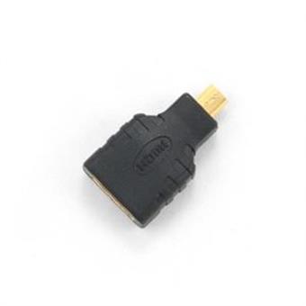 Kabel red. HDMI na HDMI micro,zl. kont.,černá