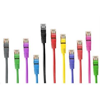 GEMBIRD Eth Patch kabel cat5e UTP 0,25m - modrý