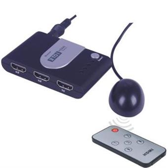 PremiumCord HDMI switch 3:1 automatický + ovladač
