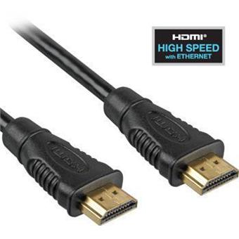 PremiumCord HDMI High Speed + Ethernet kabel, zlacené konektory, 15m