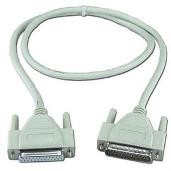 PremiumCord Datový kabel 25M-25F 10m 25ž.