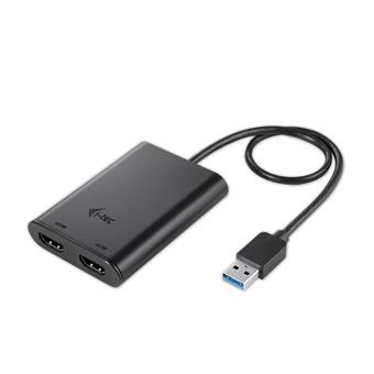 i-tec USB 3.0 2x 4K Ultra HD HDMI Display Adapter