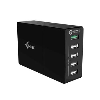 i-tec USB Quick Charge Smart Charger 5 Port 52W