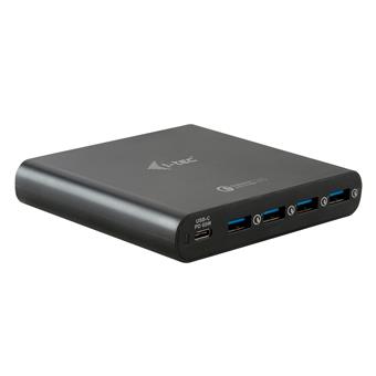 i-tec Universal Charger USB-C Power Delivery + 4x USB-A QC 3.0, 80 W