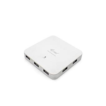 i-tec USB-C Metal Charging HUB 7x USB 3.0 + Power Delivery 60W