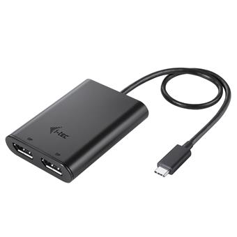 i-tec USB-C Dual 4K/60Hz (single 8K/30Hz) DP Video Adapter