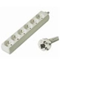 Prodlužovací přívod 230V, 5m, 6 zásuvek
