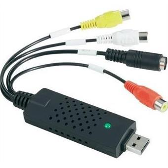 PromiumCord USB 2.0 Video/audio grabber pre zachytávanie záznamu, 30fps, vr. softvér