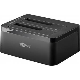 PremiumCord USB 3.0 HDD dokovací stanice pro dva HDD 2.5"/3.5" SATA