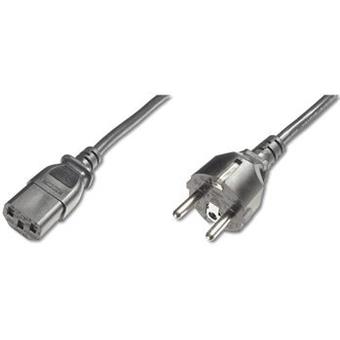 PremiumCord Kabel síťový 230V k počítači 2m , přímý