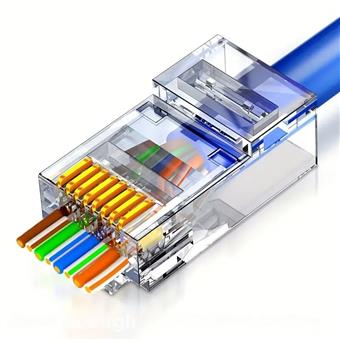 PremiumCord průchozí konektor RJ45 8pin UTP Ca6