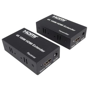 PremiumCord 4K HDMI extender na 100m přes jeden kabel Cat5e/Cat6
