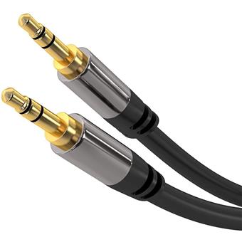 PremiumCord HQ stíněný kabel stereo Jack 3.5mm - Jack 3.5mm M/M 5m