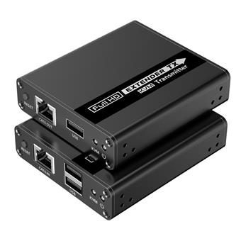 PremiumCord HDMI KVM extender FULL HD 1080p na 70m s přenosem USB