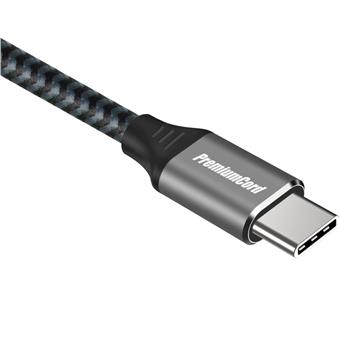 PremiumCord USB-C 3.2 gen2, oplet 100W, 2m