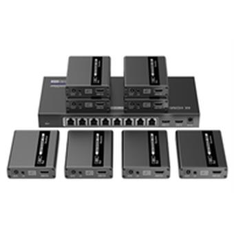 PremiumCord HDMI 1-8 splitter+extender po CAT6/6a/7, UHD 4K@30Hz až na 70m