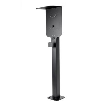 Platinet univerzálny stojan so strieškou PEVSTANDUNI pre Wallboxy, pozink, držiak kábla, 130cm, čierna
