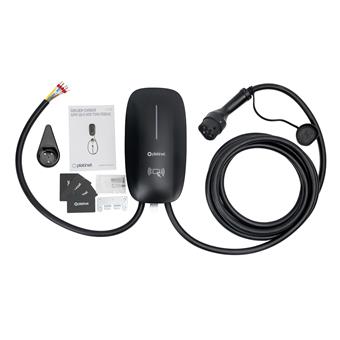 Platinet Wallbox PWB11S 11kW (16A), Type 2, Wi-Fi/Bluetooth, 7m kabel, černá