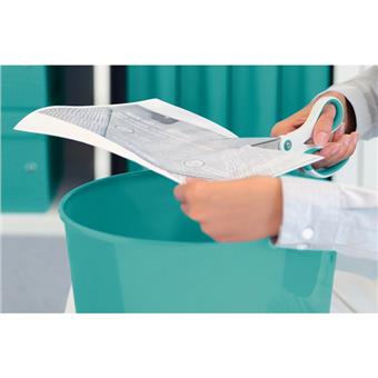 Titanové nůžky Leitz WOW, 205 mm, ledově modrá, 10 ks