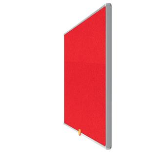 Textilní nástěnka Nobo Widescreen 32", červená