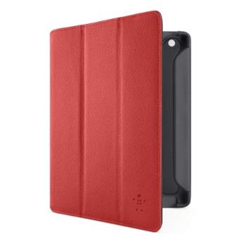 BELKIN Pouzdro multif. PU kůže iPad 2&3, červené