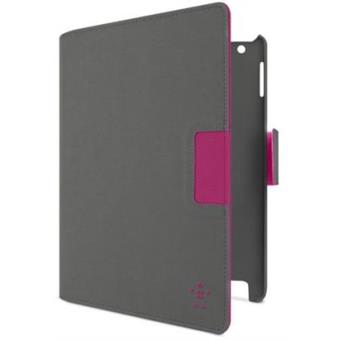 BELKIN Pouzdro Slim Folio Premier iPad 3,fialo/šed