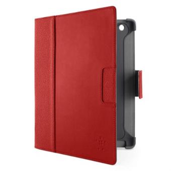 BELKIN Pouzdro Verve kožené pro iPad 2&3, červené