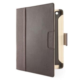 BELKIN Pouzdro Verve kožené pro iPad 2&3, hnědé
