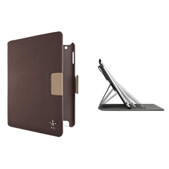 BELKIN Pouzdro Verve Plus kožené iPad 3, hnědé