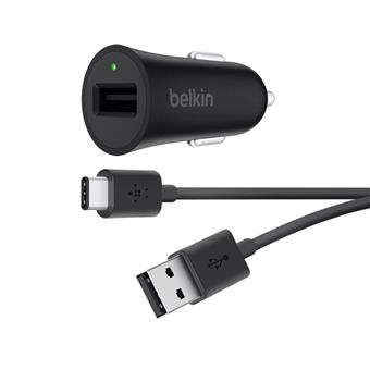 BELKIN USB-C rychlo autonabíječka + USB-C na USB-A kabel