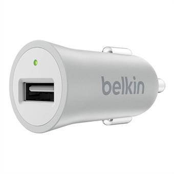 BELKIN MIXIT autonabíječka, 5V, 2.4A, stříbrná
