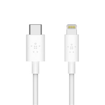 BELKIN Boost Charge USB-C - Lightning, white