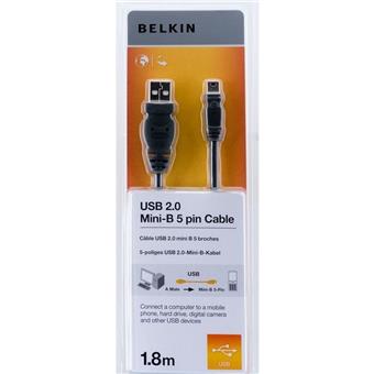 BELKIN USB 2.0 A - Mini B Cable 1.8m