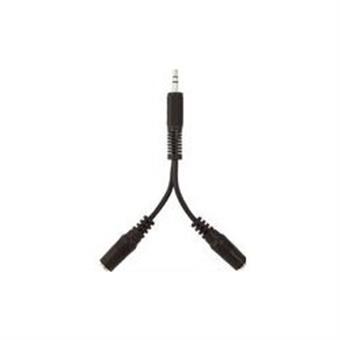 BELKIN Audio Rozdvojka 3,5mm - 2x3,5mm, M/F, 0,1m