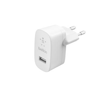 BELKIN USB-A nabíječka, 12W, bílá