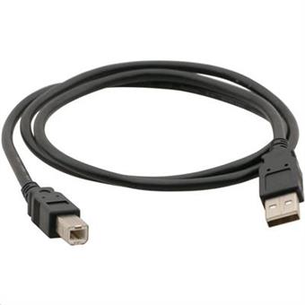 C-TECH USB A-B 1,8m 2.0, černý
